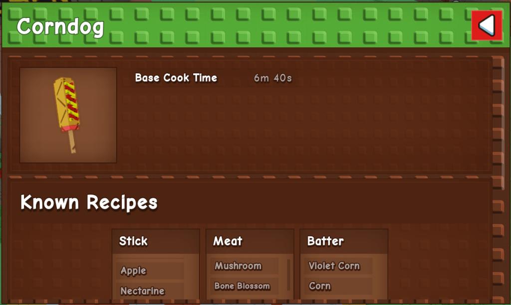 How to Make Corndog in Grow a Garden