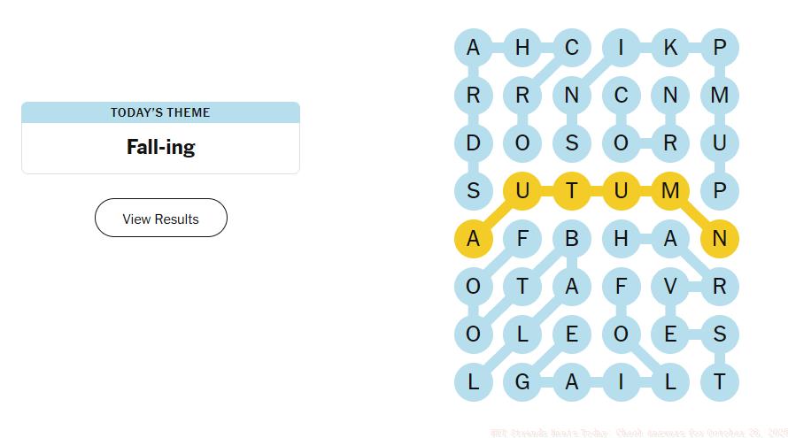 NYT Strands Hints Today: Check Answers for October 26, 2025
