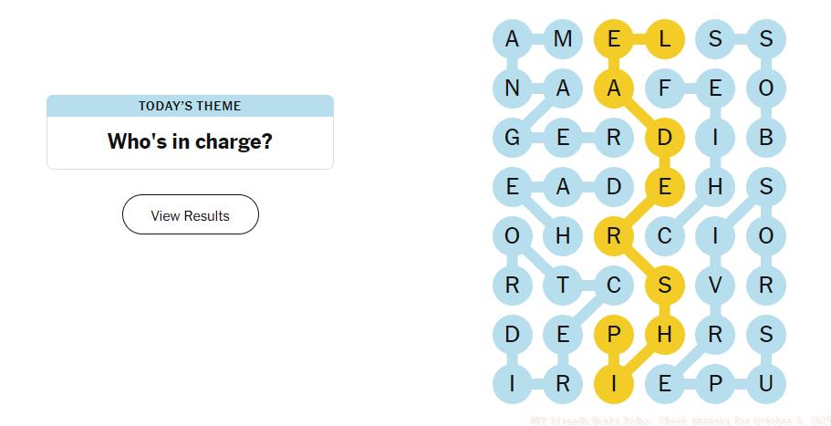 strands hint october 3 2025