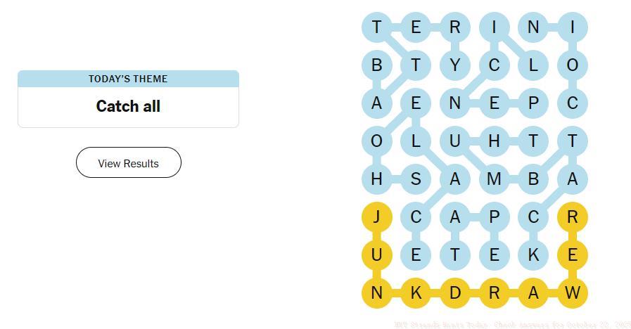 strands answer and hints october 22 2025