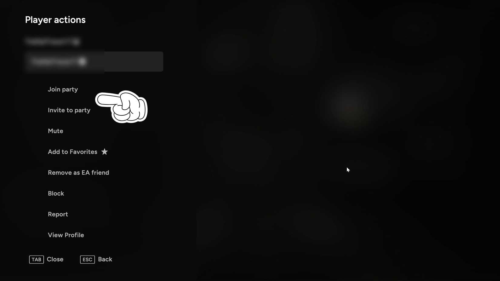 Invite or Join Party Battlefield 6