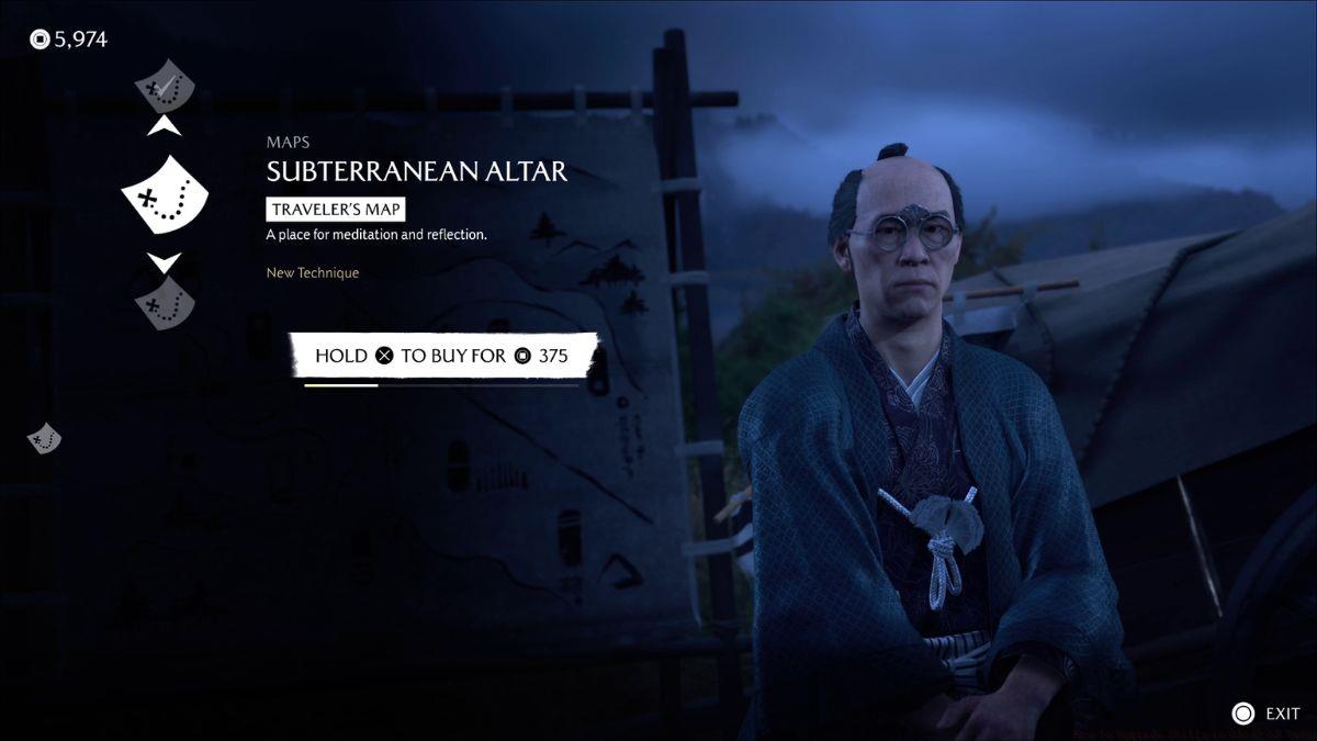 Isaburo Cartographer in Ghost of Yotei