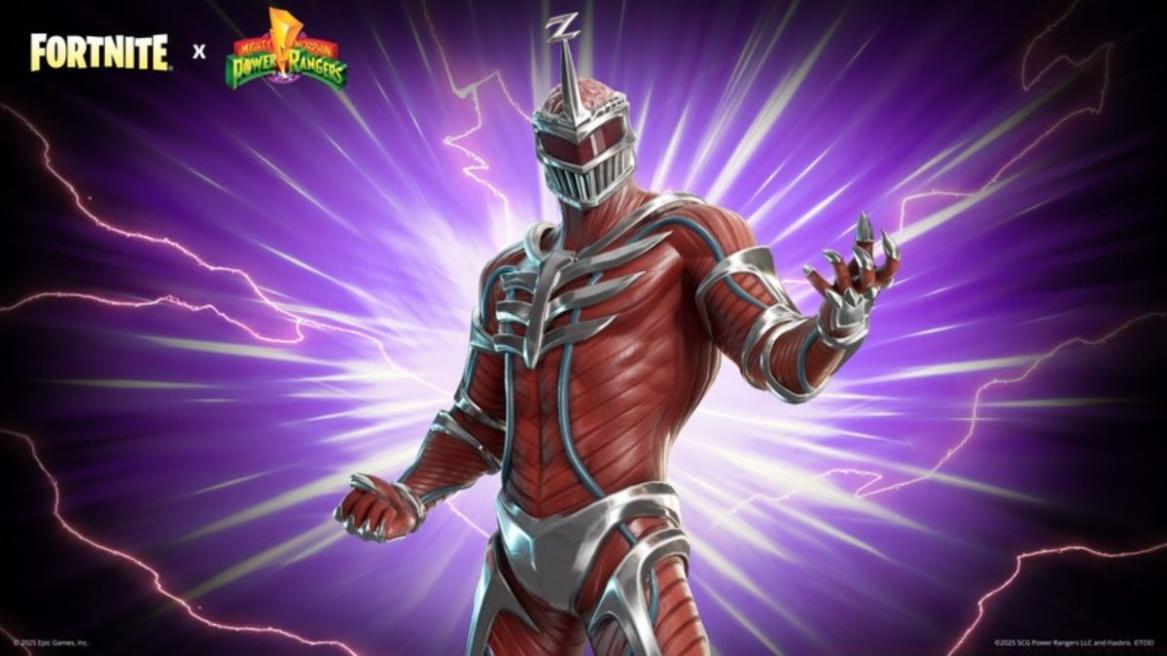 Lord Zedd skin in Fortnite