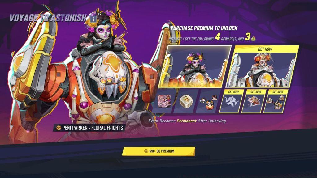 Marvel Rivals Peni Halloween Track