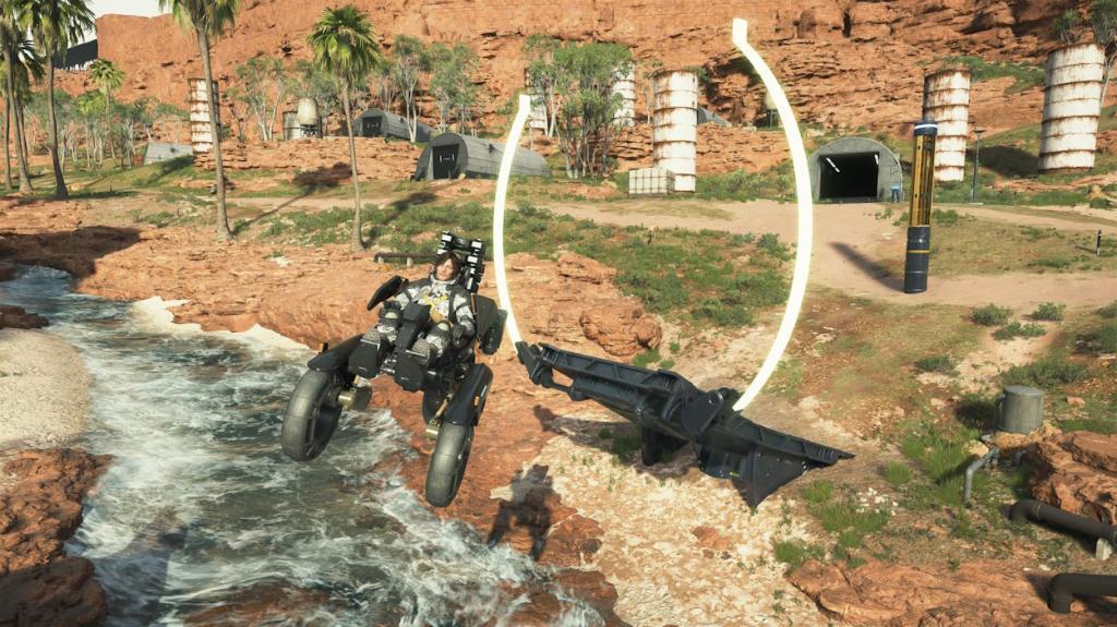 A Jump ramp in Death Stranding 2