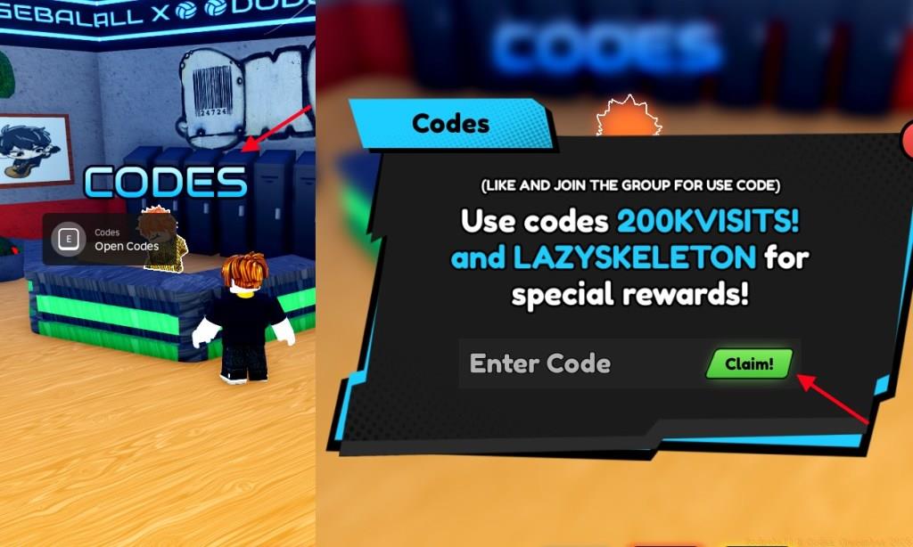 redeem Dodgeball X codes