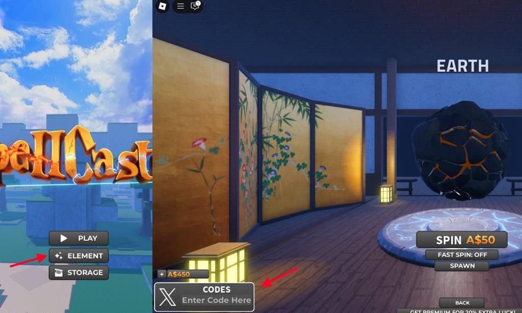 redeem SpellCasters codes