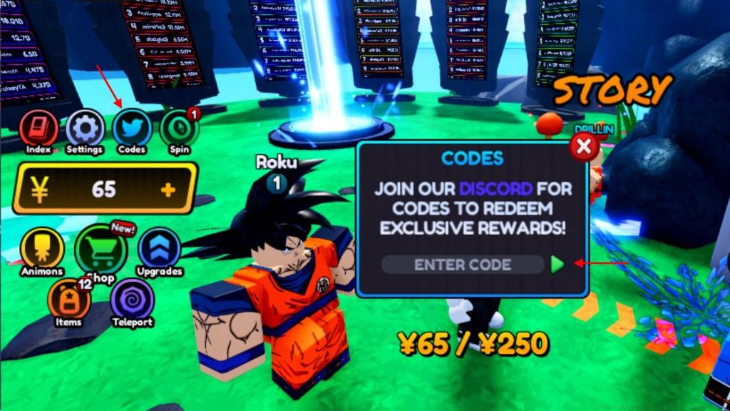 redeem anime ascend codes