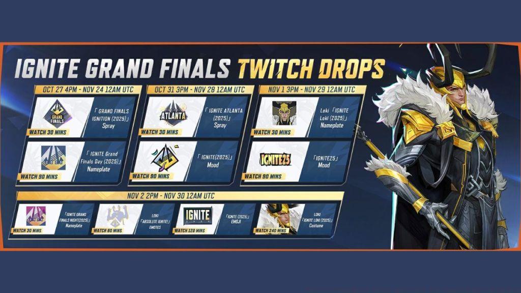 Marvel Rivals Ignite Twitch Drops