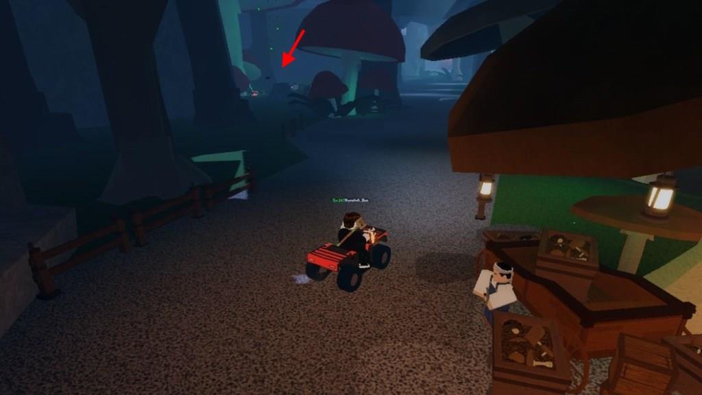 spore spade shovel entrance