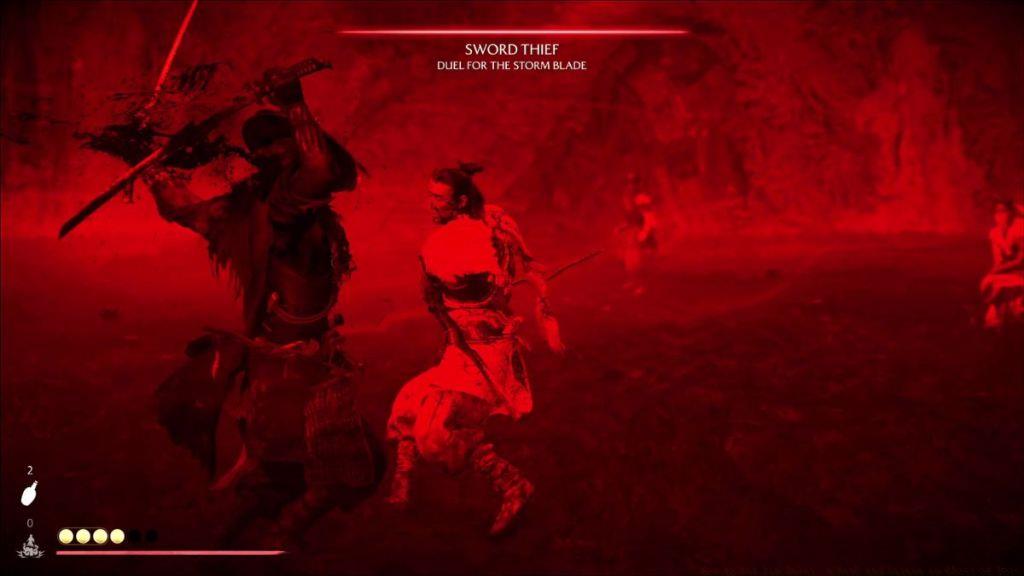 Defeating thief in ghost of yotei