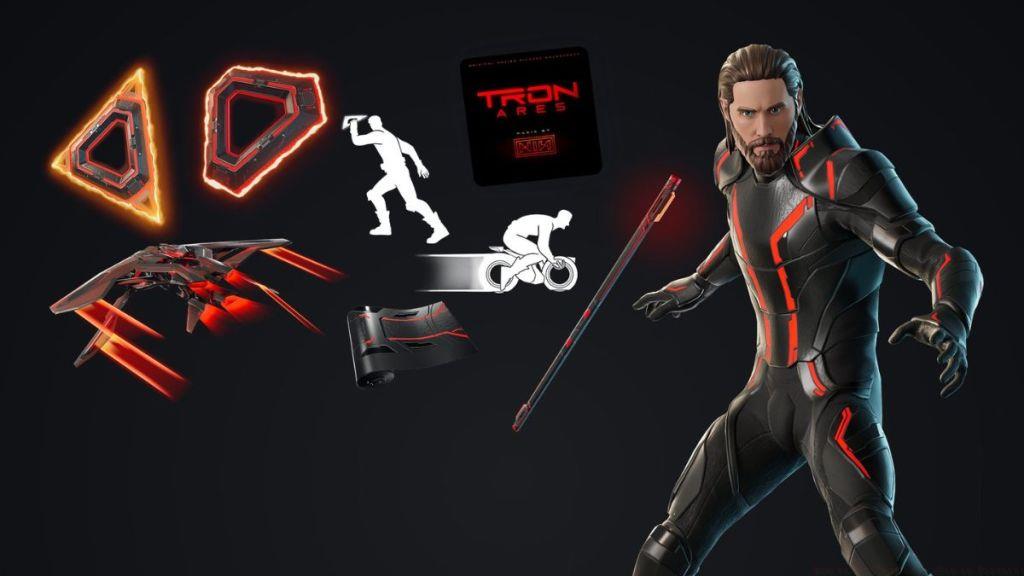 Tron Ares bundle in Fortnite