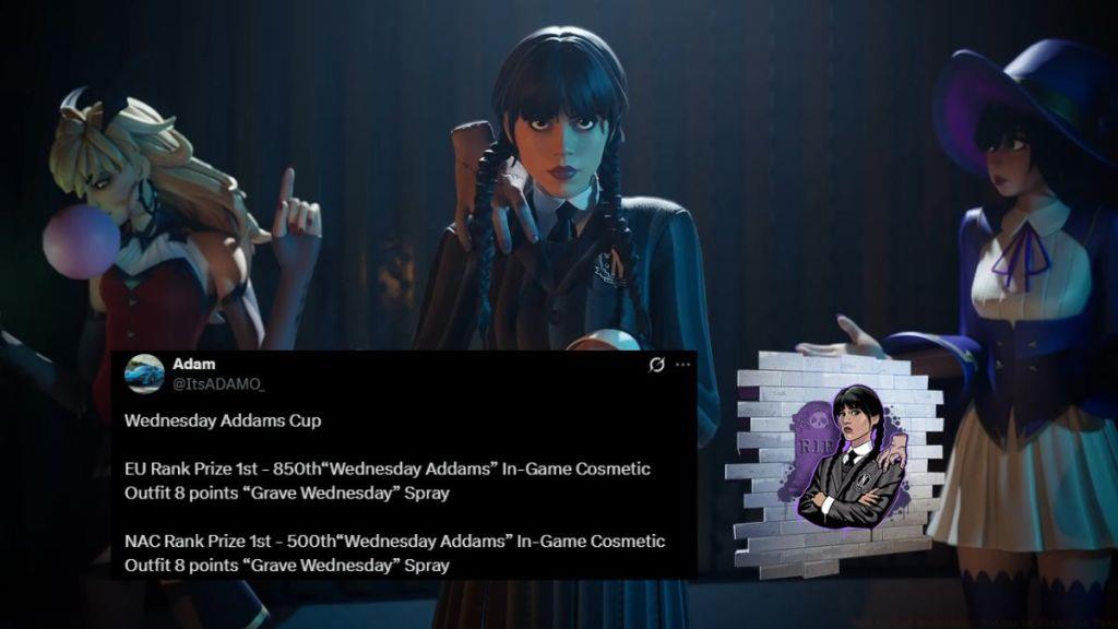 Wednesday Cup Fortnite