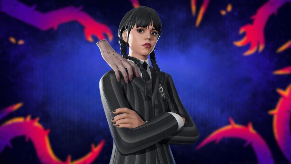 Wednesday Skin in Fortnite