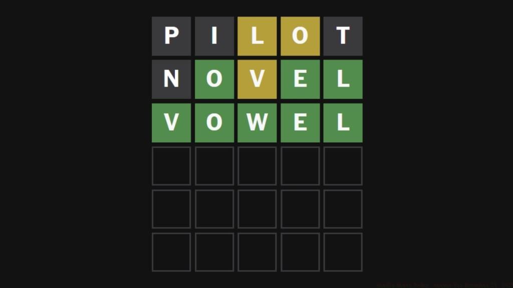 Wordle answer for Nov 21