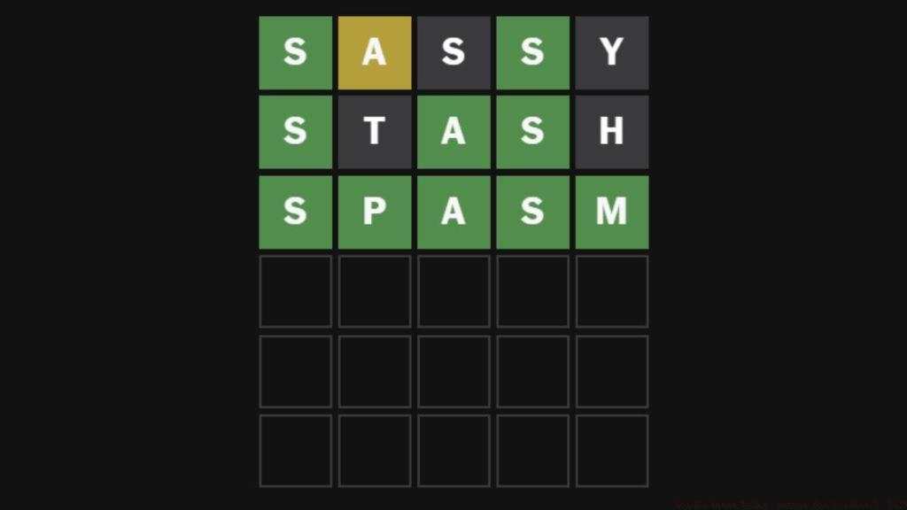 Wordle Answer for October 3