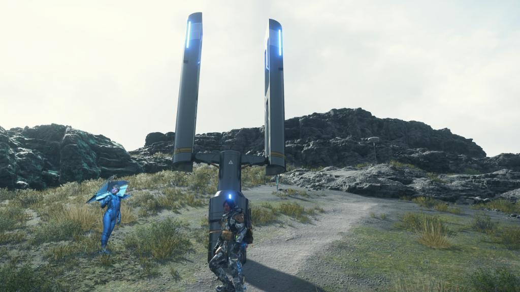 Zip-lines in Death Stranding 2